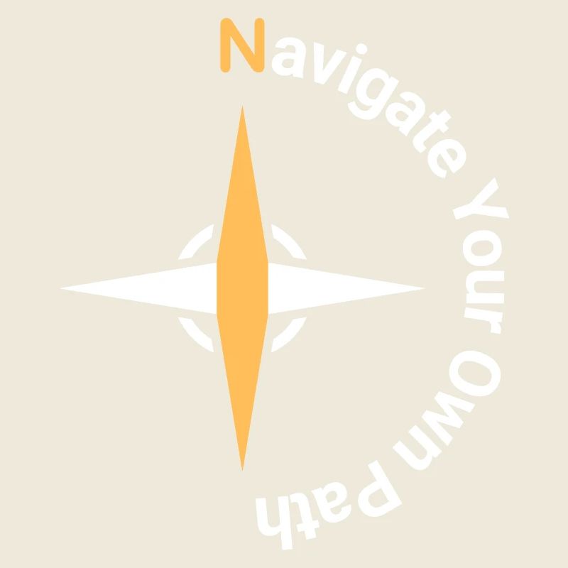 Navigate Your Own Path - Kompass Design
