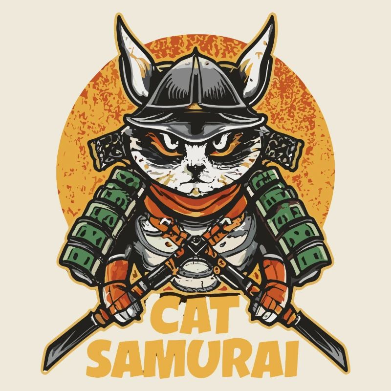 Katze Samurai