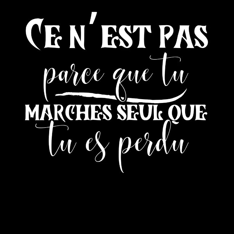 Marcher seul