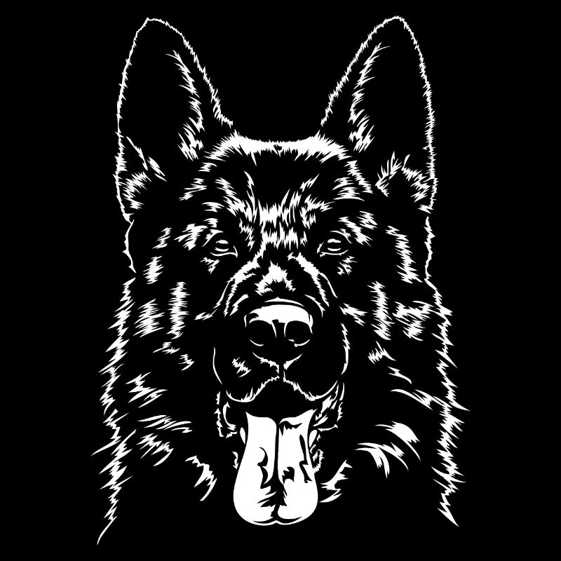 Deutscher Schäferhund Hunde Portrait Hund Wilsigns