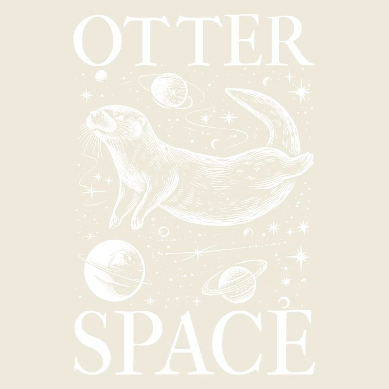 Otter Space Lustig Otter Astronaut