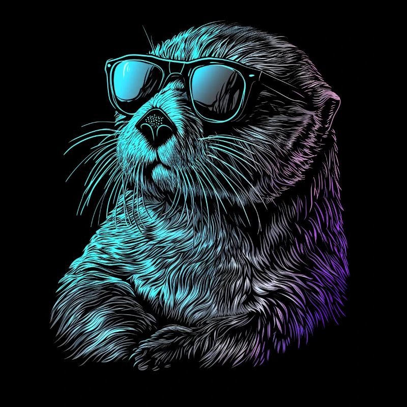 Otter Funny Gift