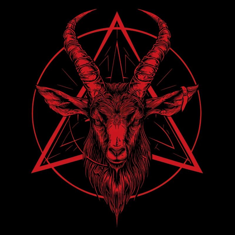 Ziege Baphomet