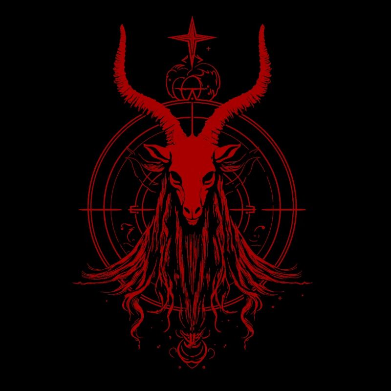 Ziege Baphomet