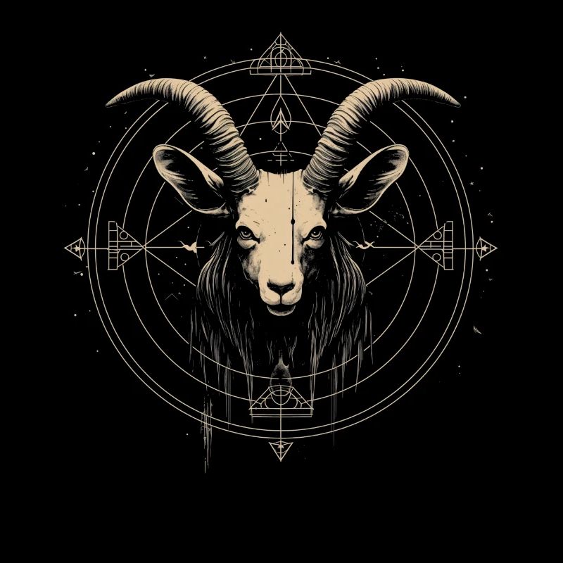 Chèvre Baphomet
