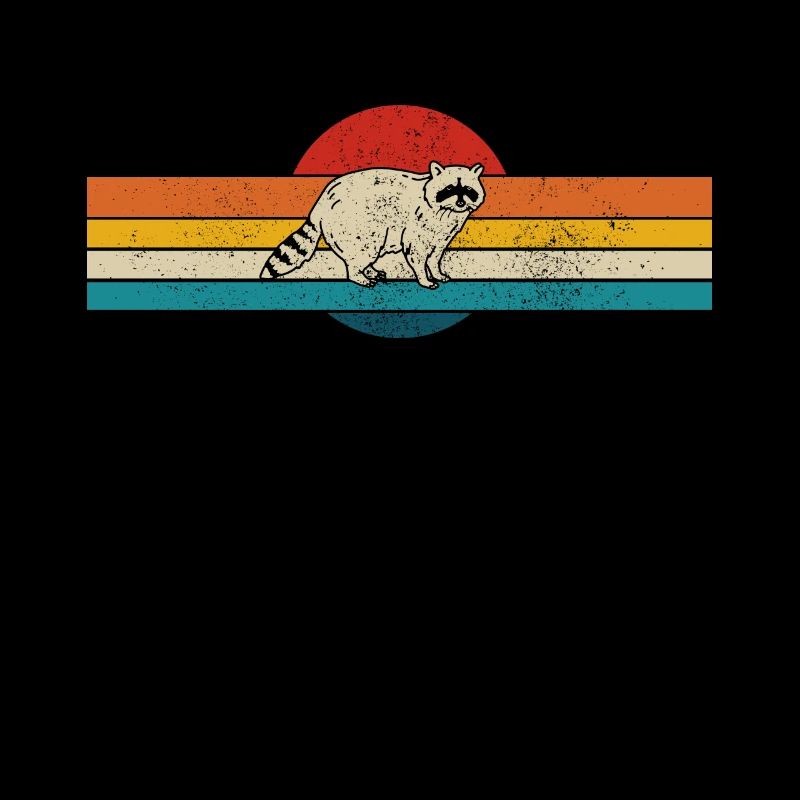 Waschbär Lustig Geschenk