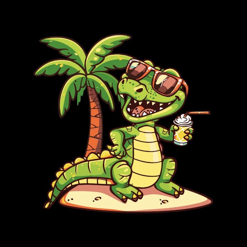 Palmier d’été de l’île Alligator