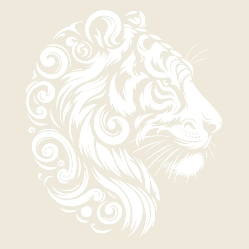 Tiger Tribal Style