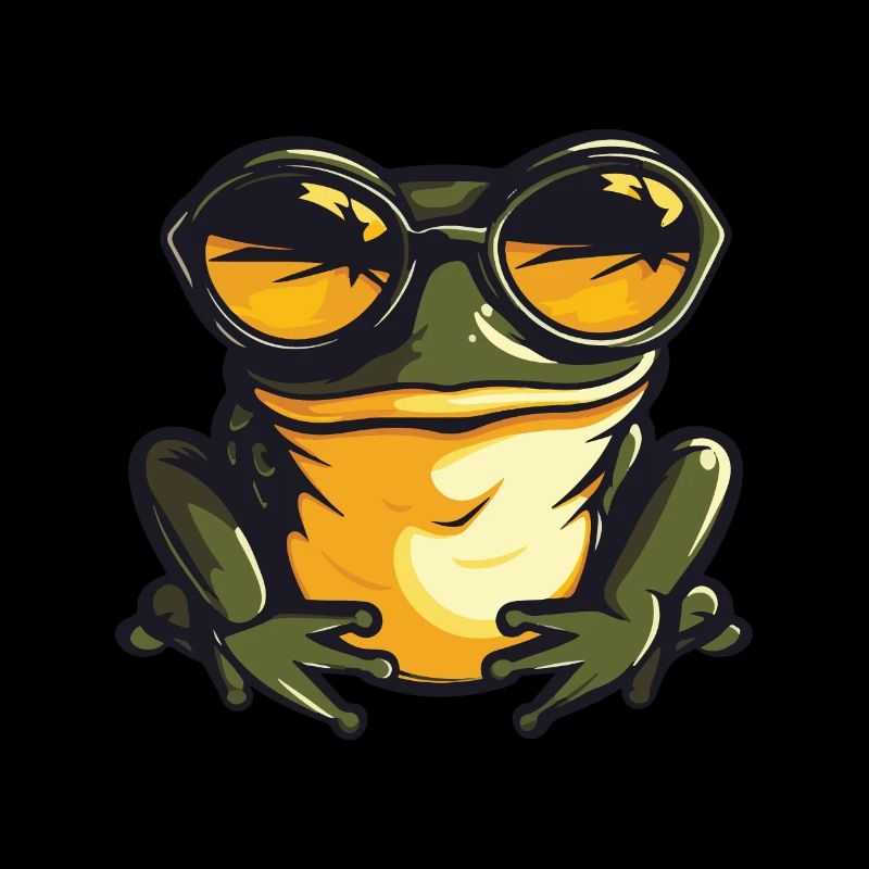 Frog Funny Cool