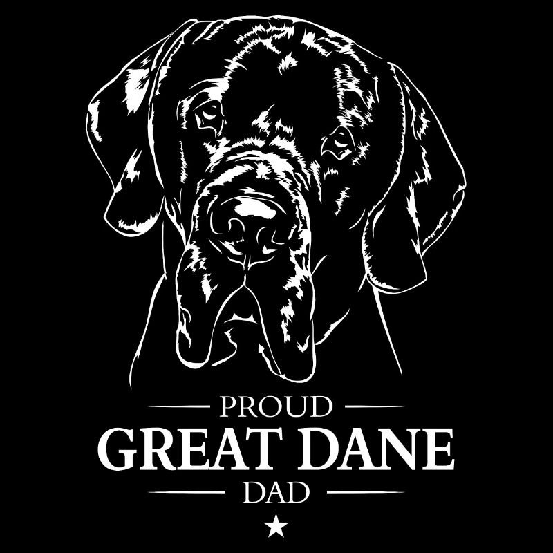 Great Dane Dad Hunde Hund Dogge Wilsigns