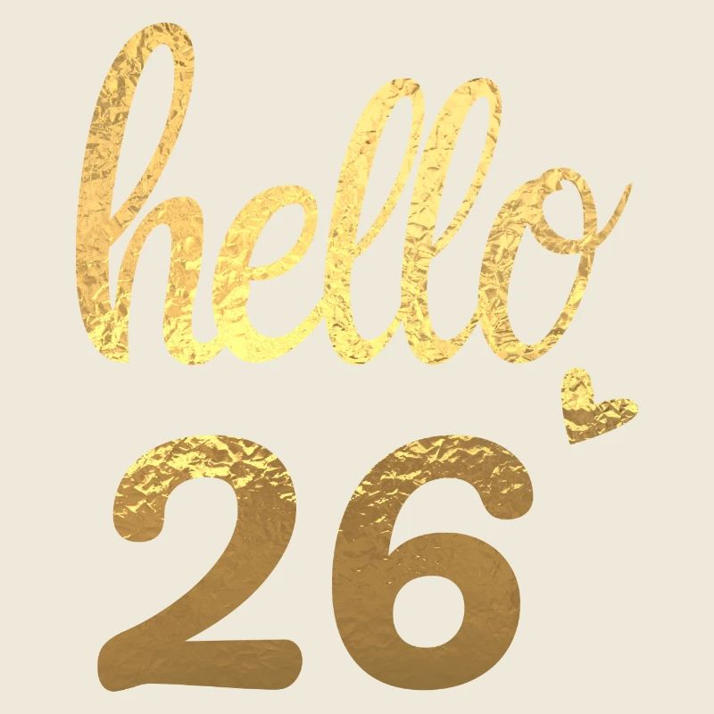 Hello 26 doré