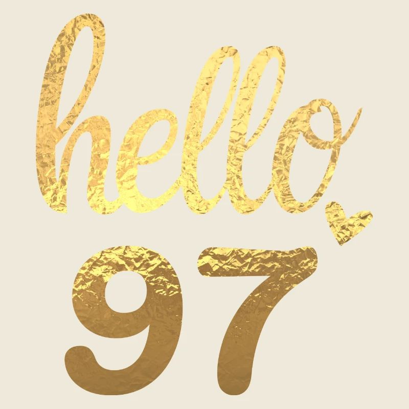 Hello 97 doré