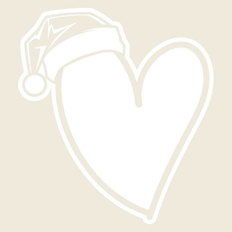 Heart Christmas Hat