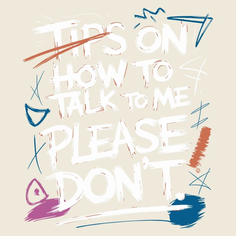 Introverted and conversation-free