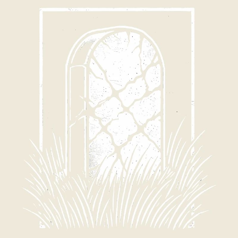 Conception de pierre tombale du mode Détente éternelle