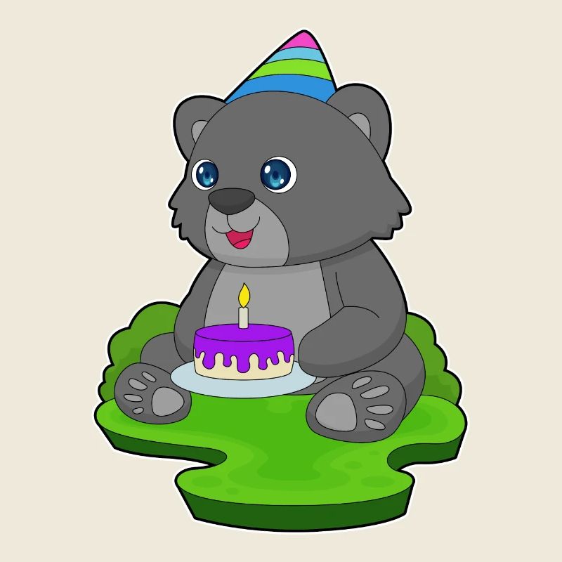 Panther Birthday Cake