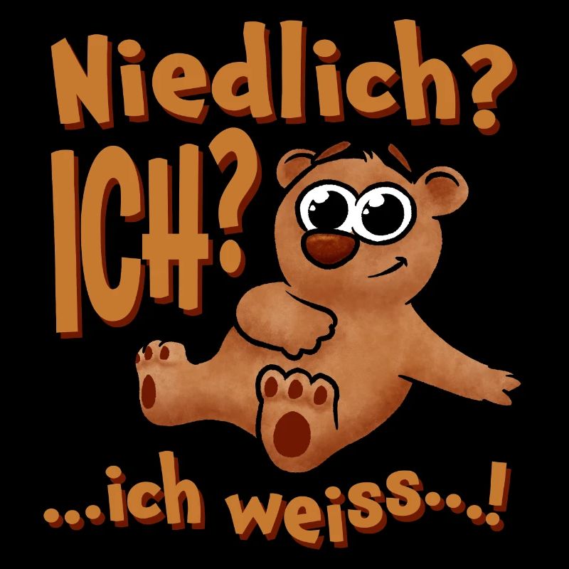 Cute bear saying