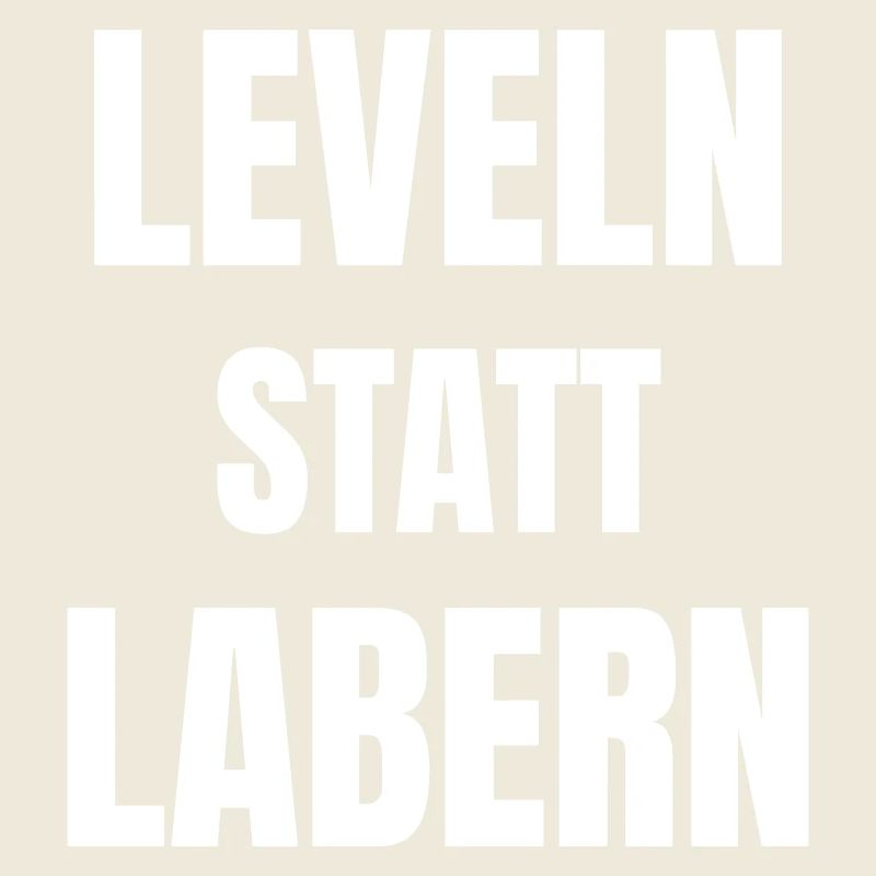Leveling instead of babbling