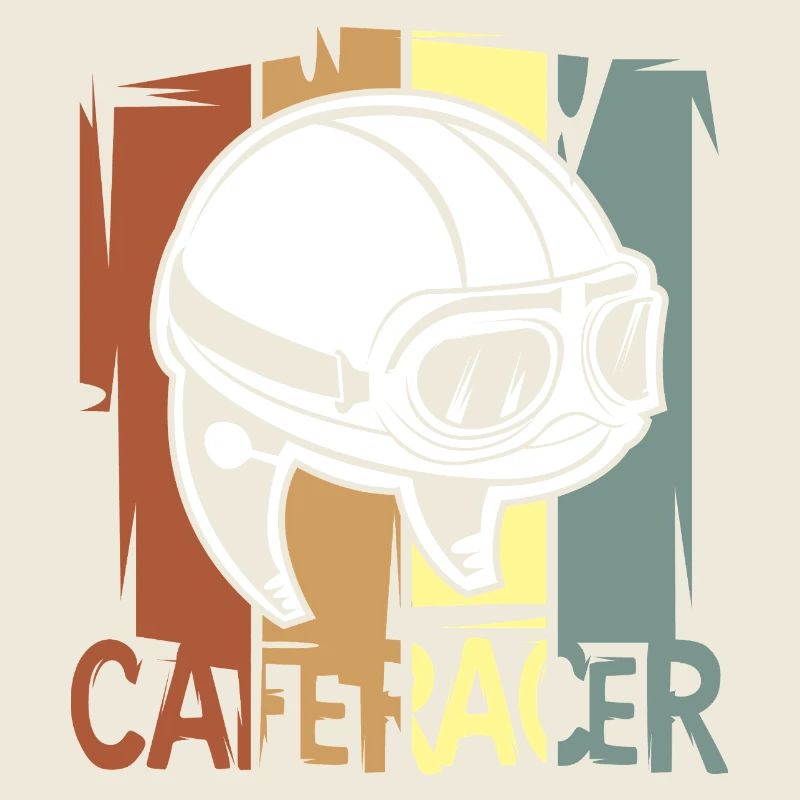 Cafe Racer Helm Design – Vintage Biker Style