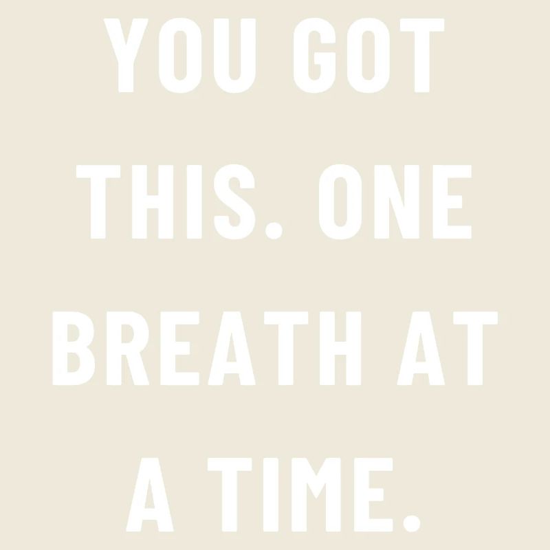 You got this