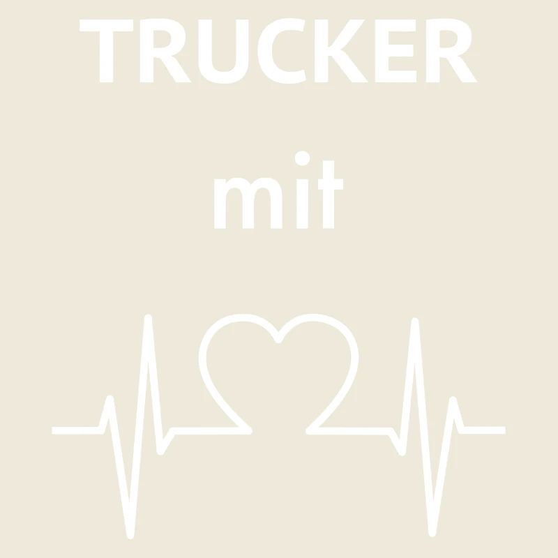 Camionneur avec du cœur