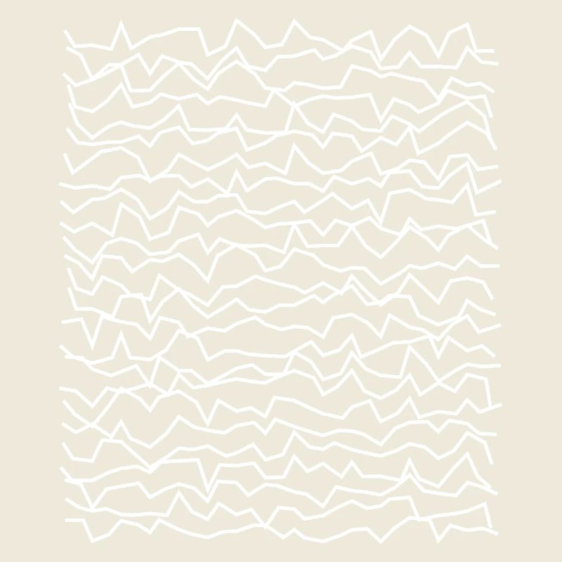 Zigzag Line Abstract Noise