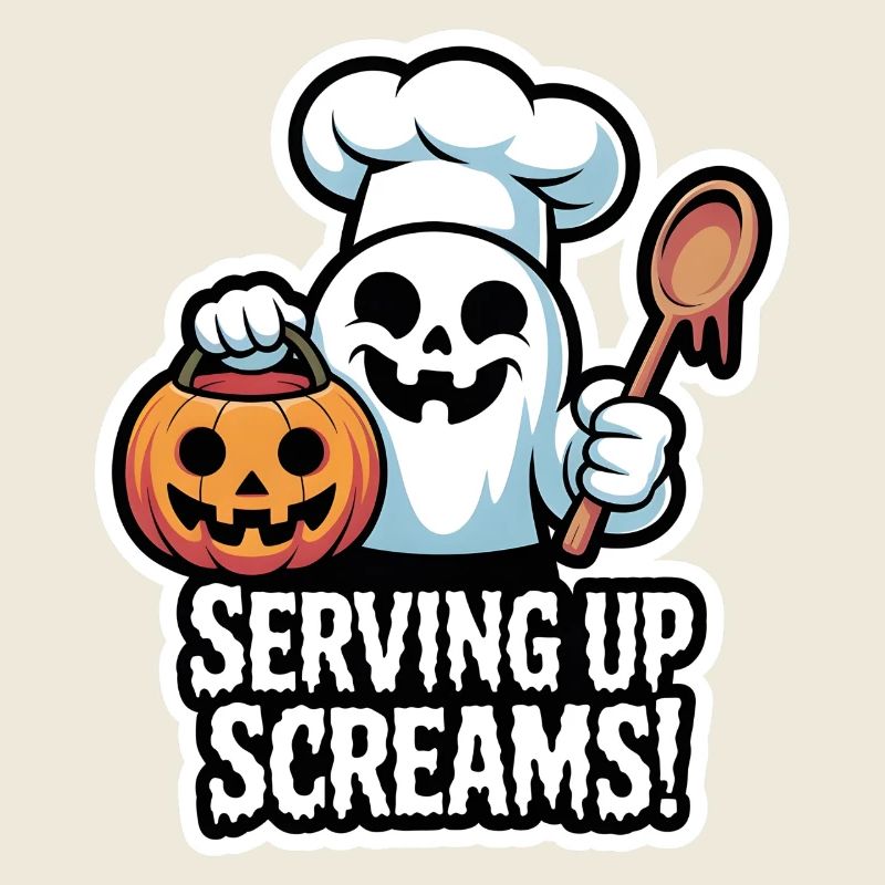 Chef Boo – Spooky Cute Halloween Ghost Spoon