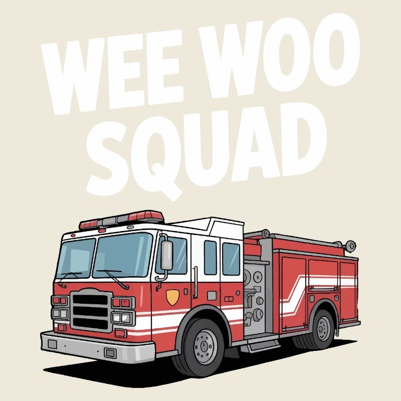 Wee Woo Squad pompiers sauveteur de voiture disant