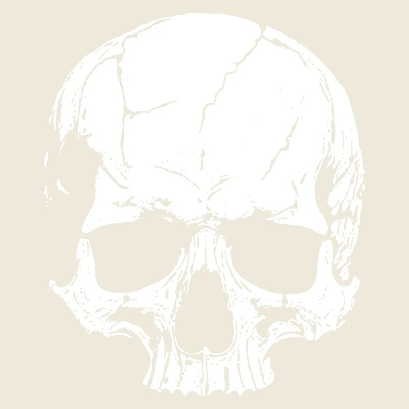 Totenschädel mit Stil