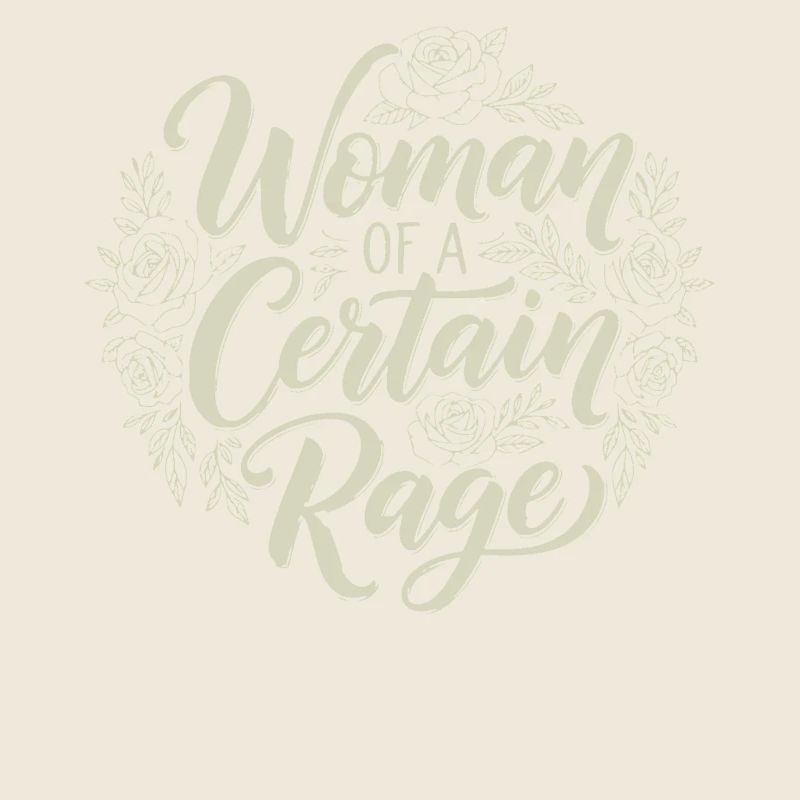 Femme d’une certaine rage imprimé floral