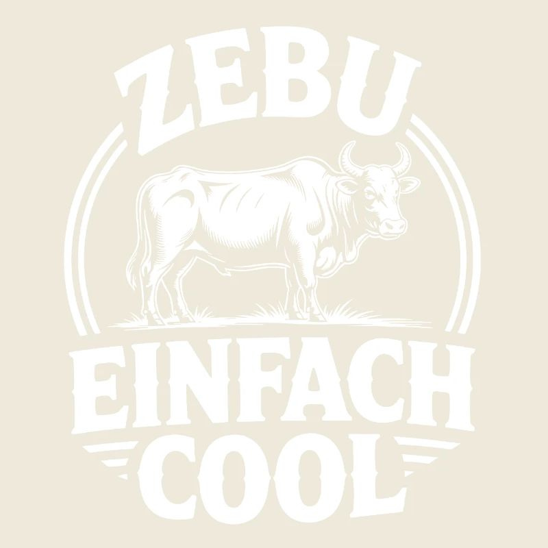 Zebu Einfach Cool Kreislogo