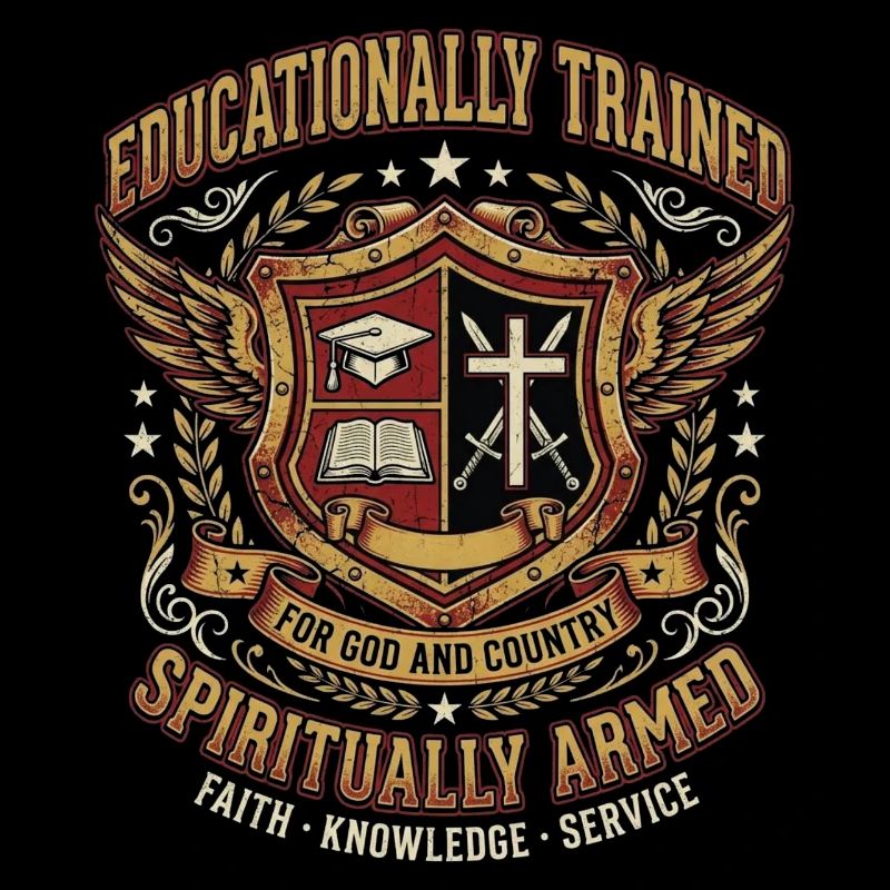 Educationally Trained Spiritually Armed