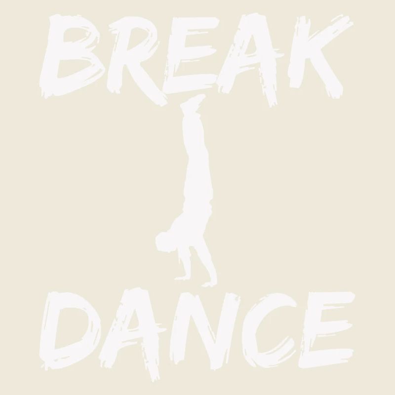 Breakdance Silhouette Motiv