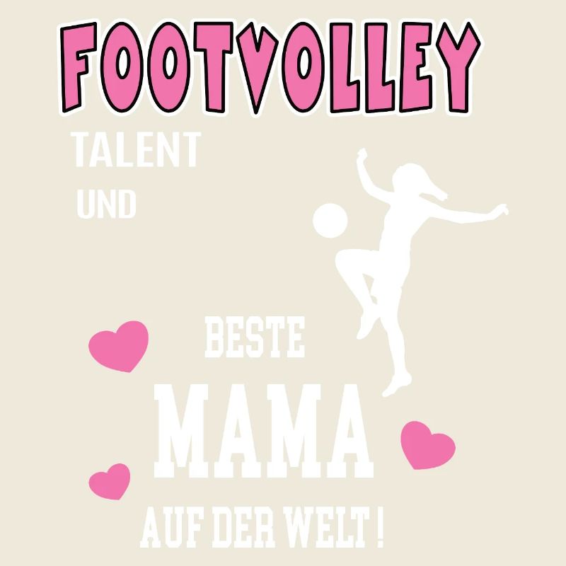 Footvolley Beste Mama Mutter Muttertag Geburtstag