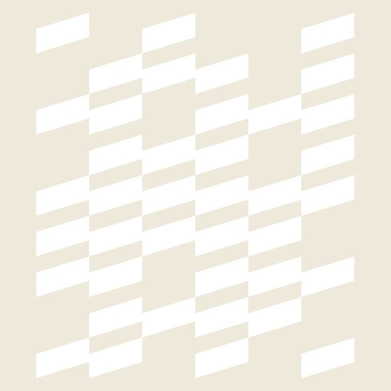 Diagonal Plaid Geometric design