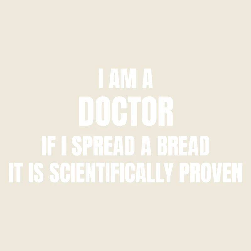 Doctor spread a bread