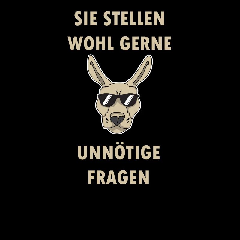 Känguruh sie stellen wohl gerne