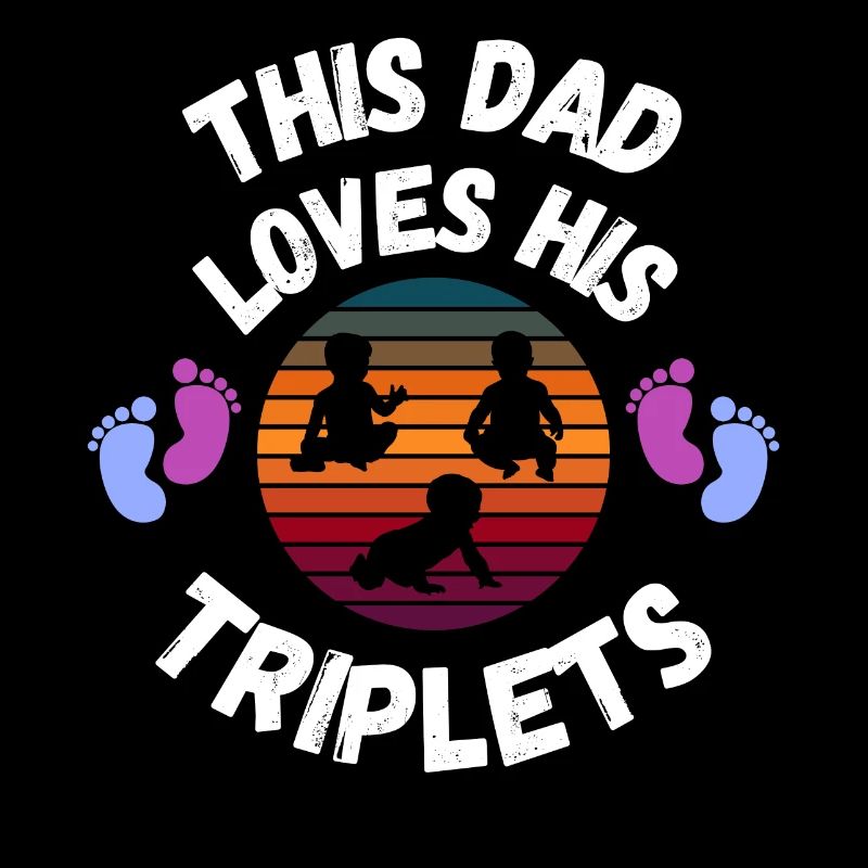 Dad's triplets