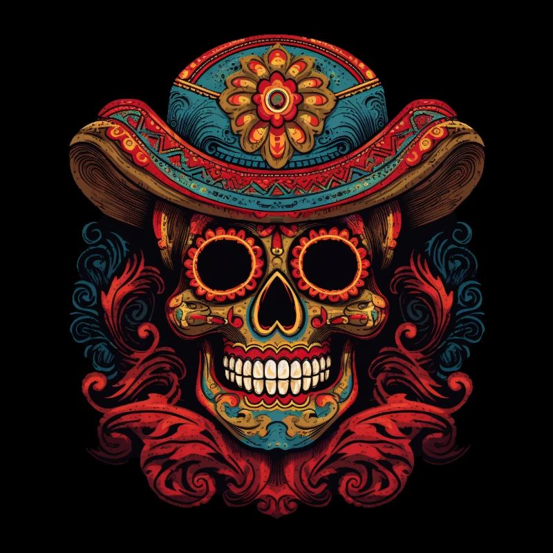 Cinco de Mayo Skull