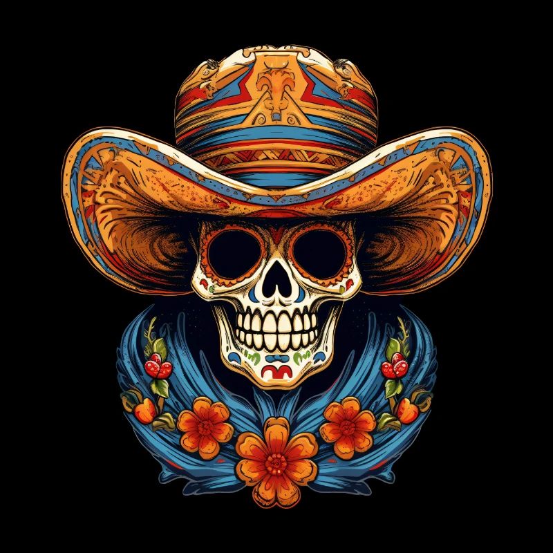 Cinco de Mayo Skull