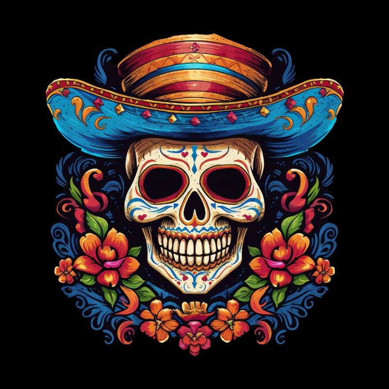Cinco de Mayo Skull