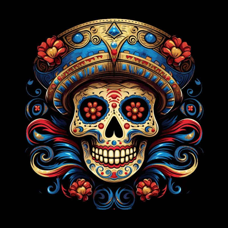 Cinco de Mayo Skull