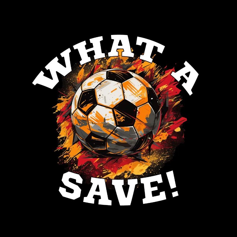 Fußball ball - What a Save!