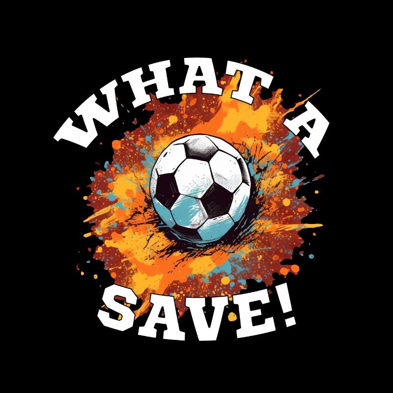 Fußball ball - What a Save!