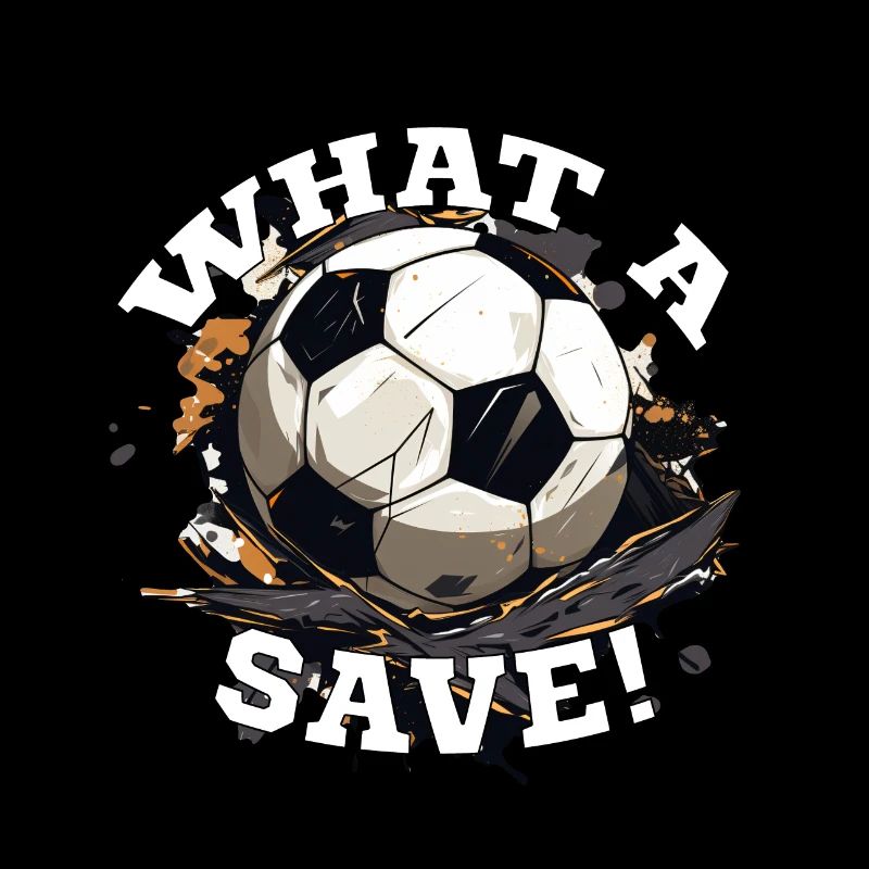 Fußball ball - What a Save!
