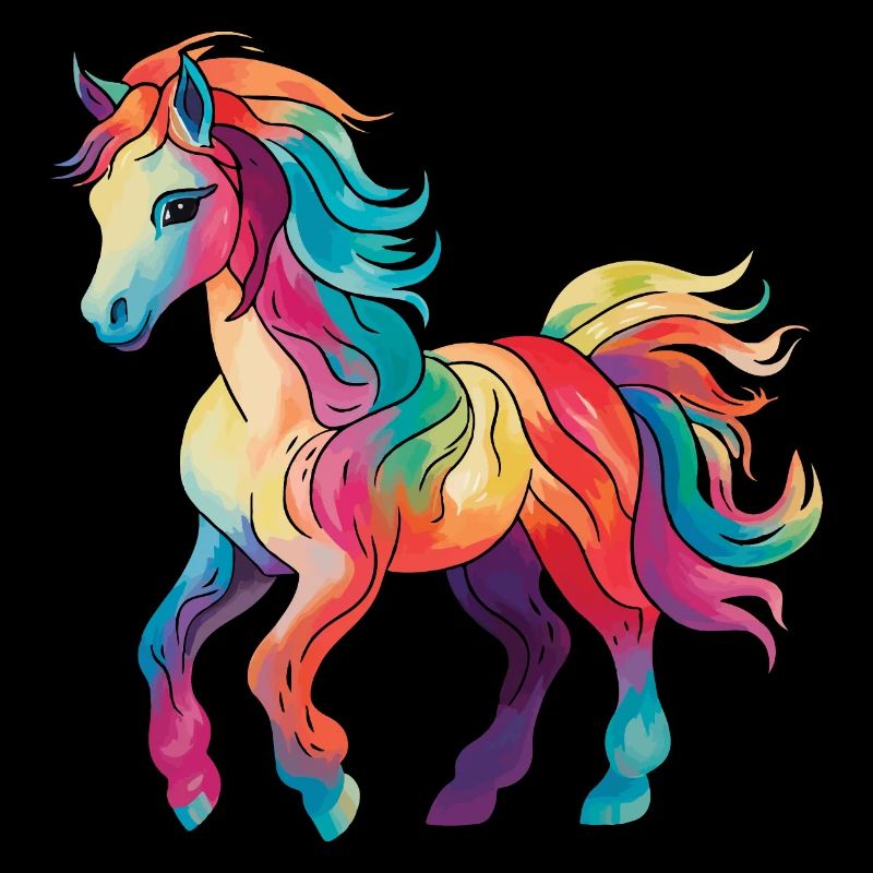 Colorful Pony