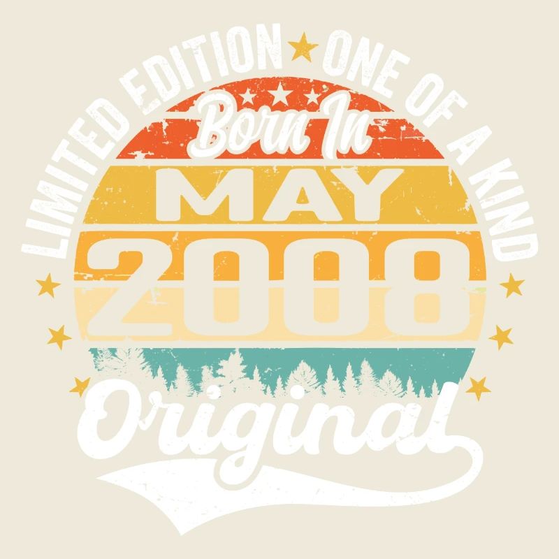 May 2008 Birthday Gift Born in May 2008