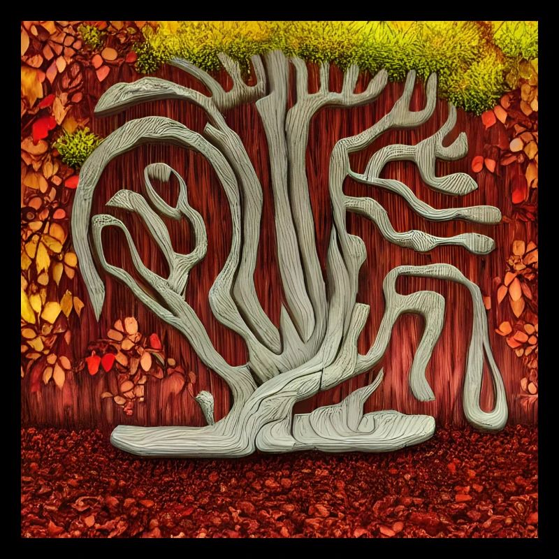 Alter Baum im Herbst