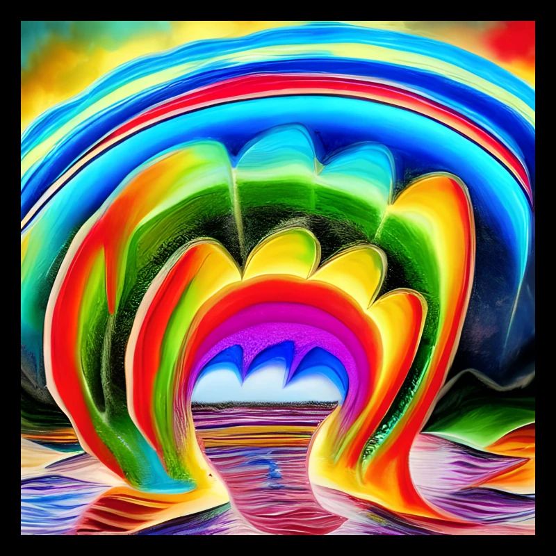 rainbow for artists