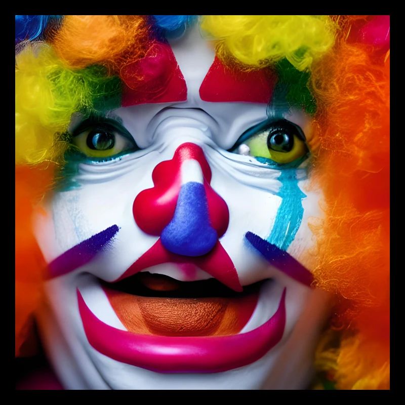 Clown-Gesicht